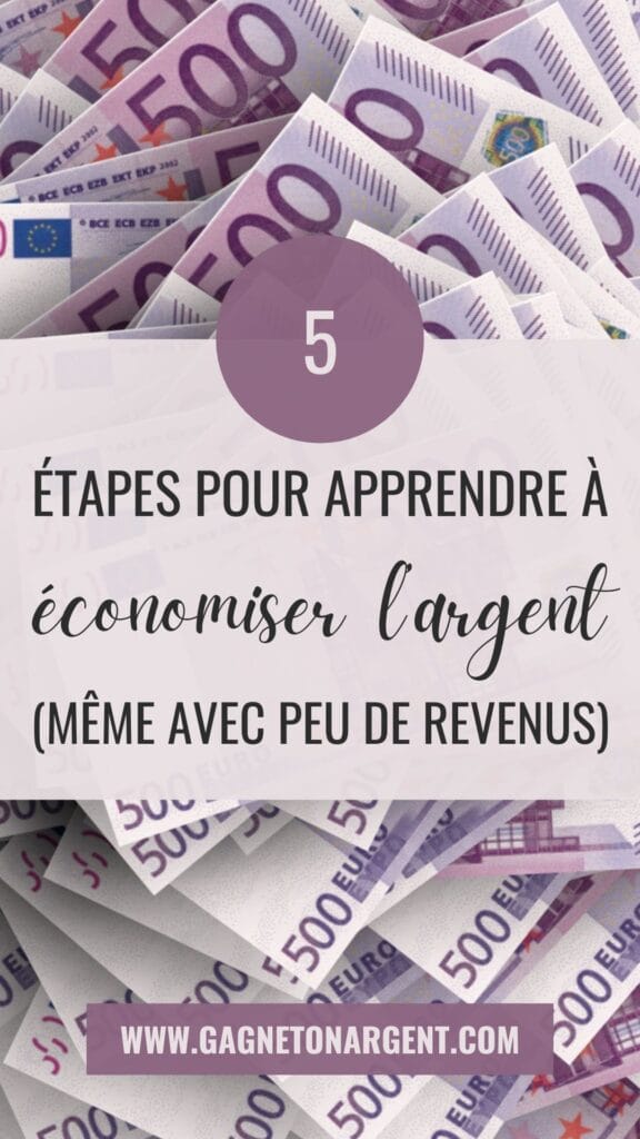 Apprendre à économiser l’argent