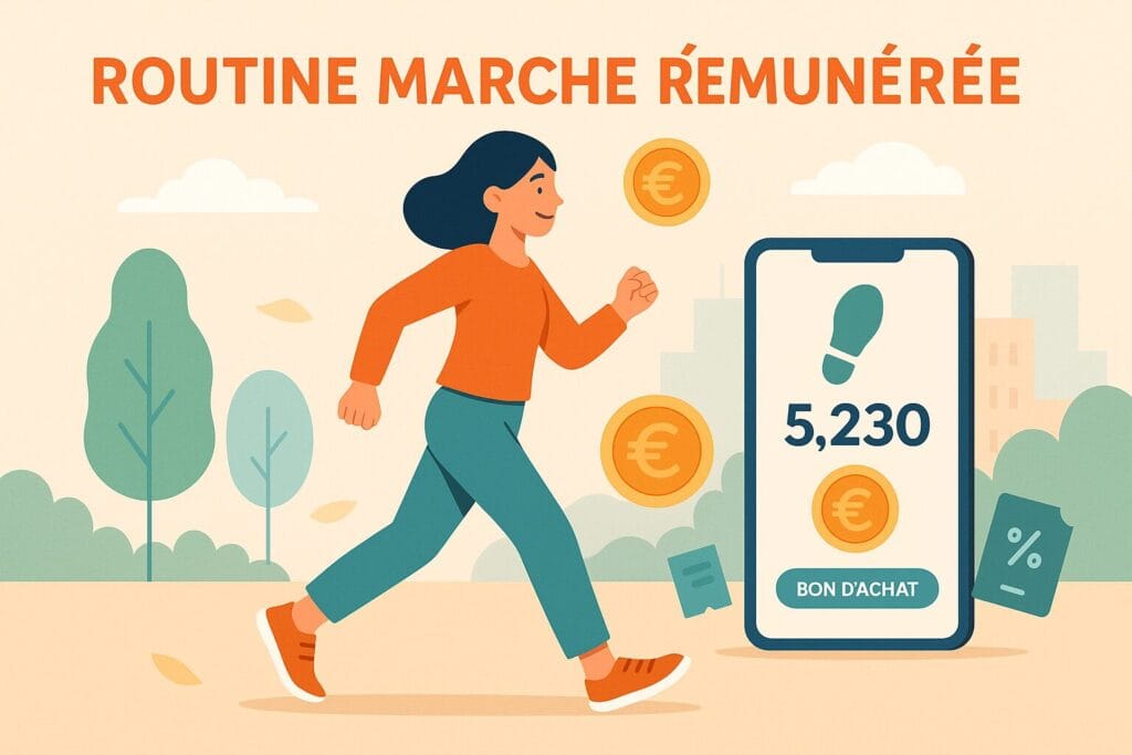 Routine marche rémunérée