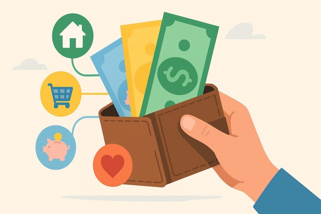 Comment répartir son salaire du mois