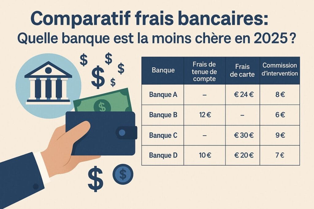 Comparatif frais bancaires