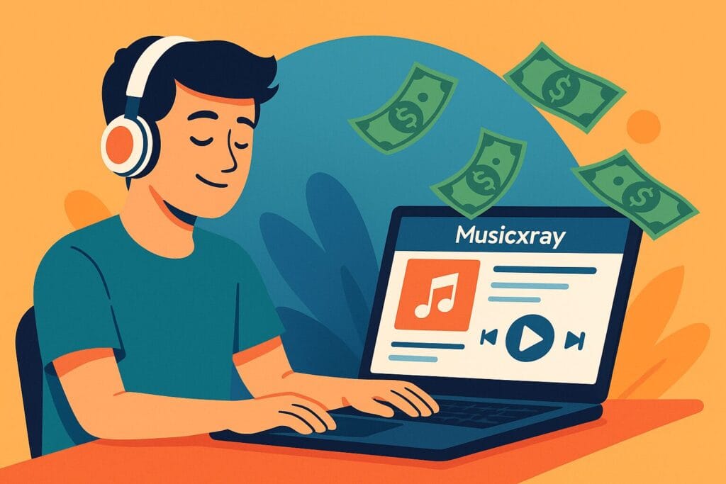 Comment gagner de l'argent avec musicxray